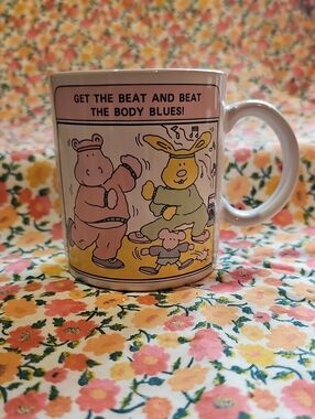 Princess House Yellow Cartoon Dance Characters Mug
